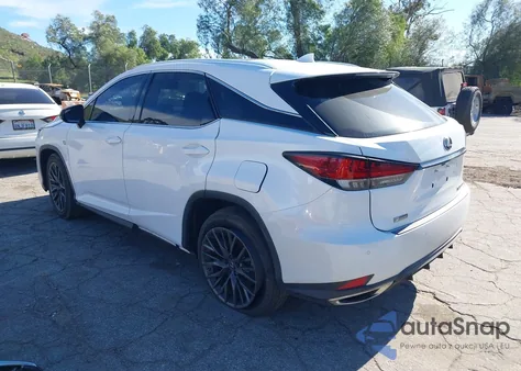 2021 Lexus Rx 350 F Sport Handling from USA, damaged, VIN 2T2YZMDA1MC303430